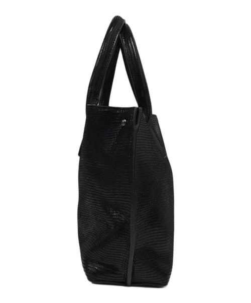 AKRIS（アクリス）AKRIS (アクリス) 2WAYショルダーバッグ ブラックの古着・服飾アイテム