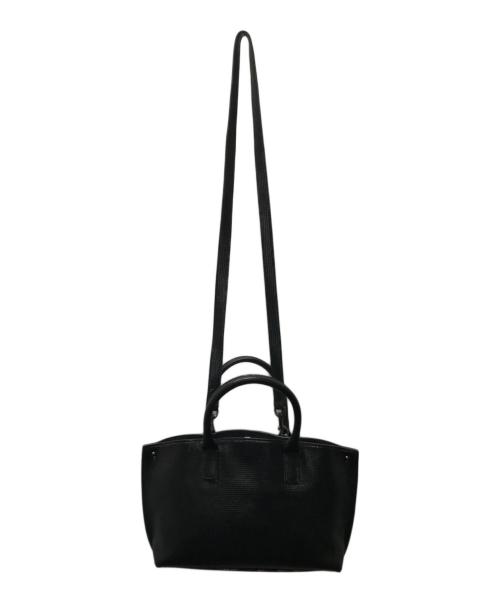 AKRIS（アクリス）AKRIS (アクリス) 2WAYショルダーバッグ ブラックの古着・服飾アイテム