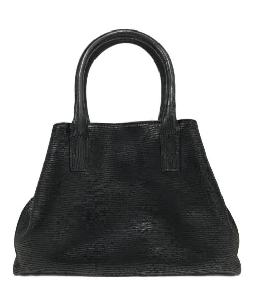 AKRIS（アクリス）AKRIS (アクリス) 2WAYショルダーバッグ ブラックの古着・服飾アイテム