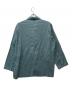 unfil (アンフィル) パナマ コットン シャツジャケット ブルー サイズ:SIZE1 未使用品：10000円