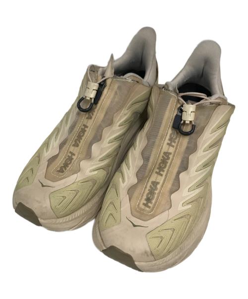 HOKA（ホカ）HOKA (ホカ) PROJECT CLIFTON ベージュ サイズ:27cmの古着・服飾アイテム