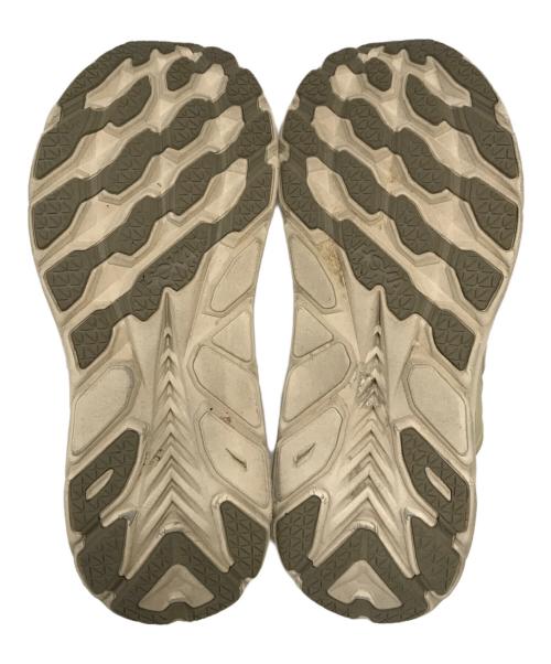 HOKA（ホカ）HOKA (ホカ) PROJECT CLIFTON ベージュ サイズ:27cmの古着・服飾アイテム