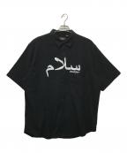 SUPREME×UNDERCOVERシュプリーム×アンダーカバー）の古着「S/S Flannel Shirt」｜ブラック