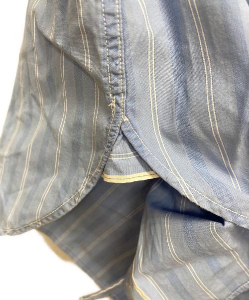 RRL（ダブルアールエル）RRL (ダブルアールエル) ストライプシャツ ブルー サイズ:Ｓの古着・服飾アイテム