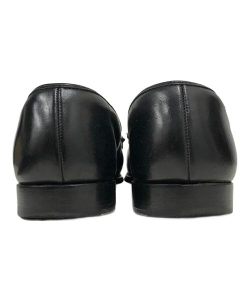 Crockett & Jones（クロケット＆ジョーンズ）Crockett & Jones (クロケット＆ジョーンズ) コードバンコインローファー ブラック サイズ:不明の古着・服飾アイテム