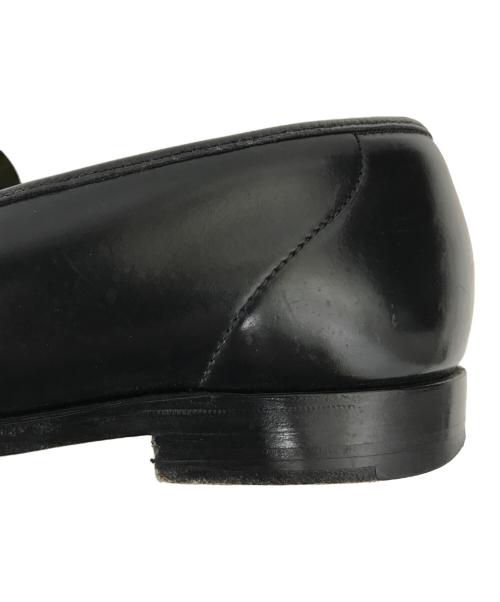 Crockett & Jones（クロケット＆ジョーンズ）Crockett & Jones (クロケット＆ジョーンズ) コードバンコインローファー ブラック サイズ:不明の古着・服飾アイテム