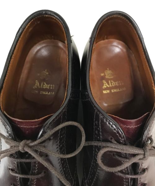 Alden（オールデン）ALDEN (オールデン) コードバンサドルシューズ バーガンディー サイズ:7の古着・服飾アイテム