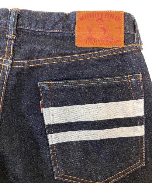 MOMOTARO JEANS（桃太郎ジーンズ）MOMOTARO JEANS (桃太郎ジーンズ) 出陣ナローテーパード デニムパンツ インディゴ サイズ:SIZE81cm（W32）の古着・服飾アイテム