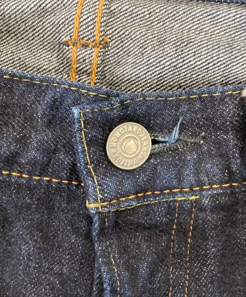 MOMOTARO JEANS（桃太郎ジーンズ）MOMOTARO JEANS (桃太郎ジーンズ) 出陣ナローテーパード デニムパンツ インディゴ サイズ:SIZE81cm（W32）の古着・服飾アイテム