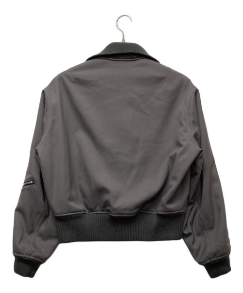 JIL SANDER（ジルサンダー）JIL SANDER (ジルサンダー) ハイネックブルゾン グレー サイズ:44の古着・服飾アイテム