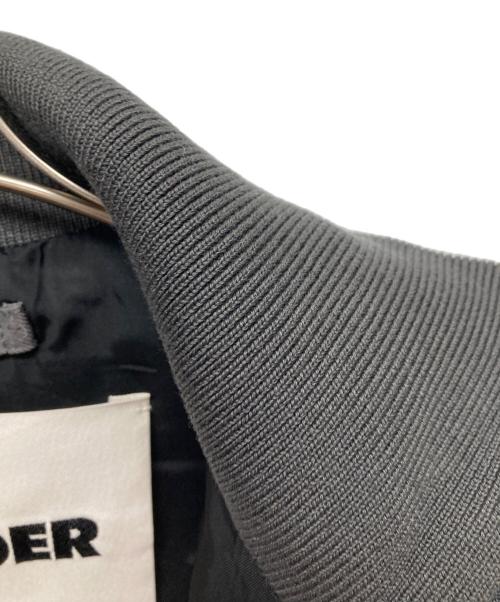 JIL SANDER（ジルサンダー）JIL SANDER (ジルサンダー) ハイネックブルゾン グレー サイズ:44の古着・服飾アイテム