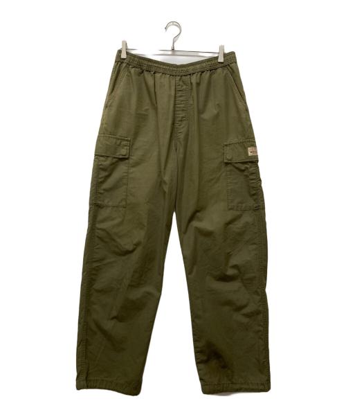 stussy（ステューシー）stussy (ステューシー) Ripstop Cargo Beach オリーブ サイズ:Lの古着・服飾アイテム