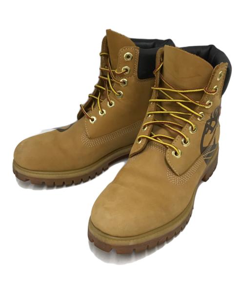 SUPREME（シュプリーム）Supreme (シュプリーム) Timberland (ティンバーランド) Big Logo 6 Inch Premium Waterproof Boot ブラウン サイズ:25.5cmの古着・服飾アイテム
