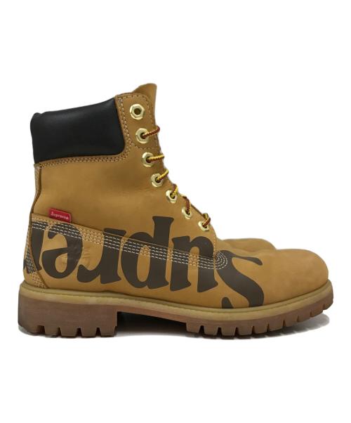 SUPREME（シュプリーム）Supreme (シュプリーム) Timberland (ティンバーランド) Big Logo 6 Inch Premium Waterproof Boot ブラウン サイズ:25.5cmの古着・服飾アイテム