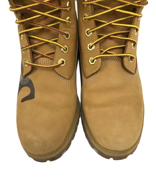 SUPREME（シュプリーム）Supreme (シュプリーム) Timberland (ティンバーランド) Big Logo 6 Inch Premium Waterproof Boot ブラウン サイズ:25.5cmの古着・服飾アイテム