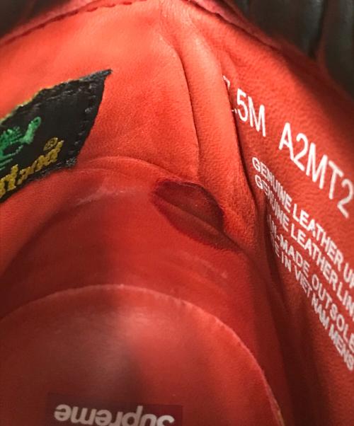 SUPREME（シュプリーム）Supreme (シュプリーム) Timberland (ティンバーランド) Big Logo 6 Inch Premium Waterproof Boot ブラウン サイズ:25.5cmの古着・服飾アイテム