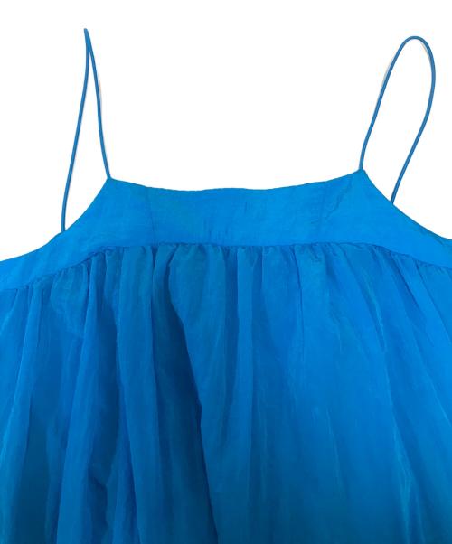 MAISON SPECIAL（メゾンスペシャル）MAISON SPECIAL (メゾンスペシャル) キャミソールワンピース ブルー サイズ:FREEの古着・服飾アイテム