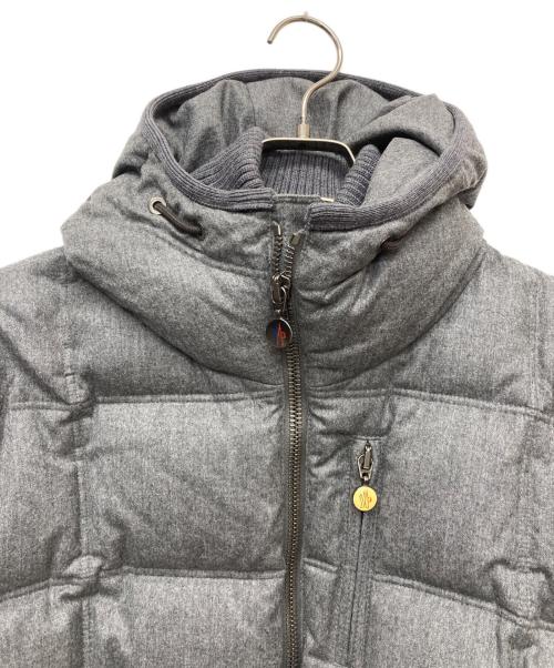 MONCLER（モンクレール）MONCLER (モンクレール) BEAMS (ビームス) VANOISE ダウンジャケット グレー サイズ:1の古着・服飾アイテム