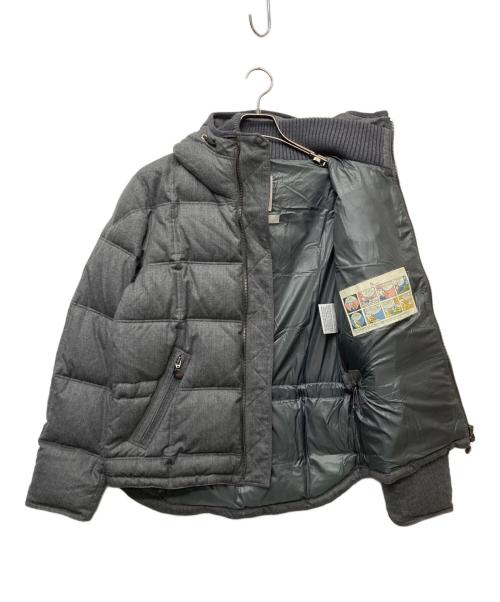 MONCLER（モンクレール）MONCLER (モンクレール) BEAMS (ビームス) VANOISE ダウンジャケット グレー サイズ:1の古着・服飾アイテム