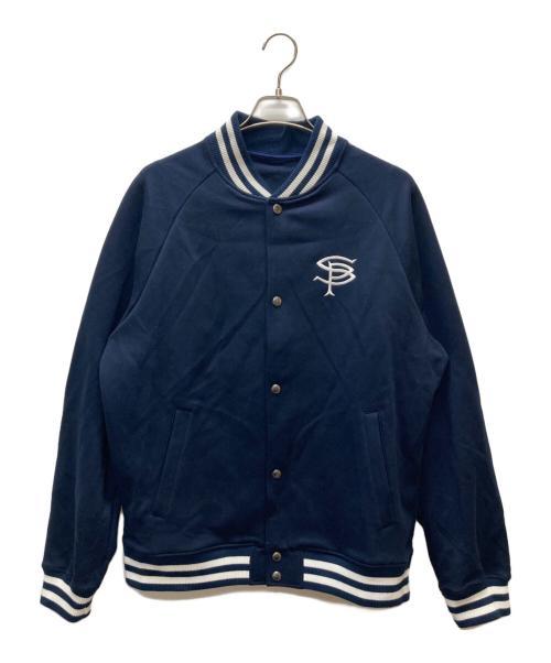 SOPHNET.（ソフネット）SOPHNET. (ソフネット) バーシティジャケット ネイビー サイズ:XXLの古着・服飾アイテム