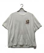 Hanesヘインズ）の古着「トムキャットプリントTシャツ」｜ホワイト