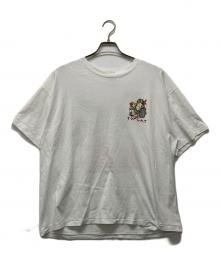 Hanes（ヘインズ）の古着「トムキャットプリントTシャツ」｜ホワイト