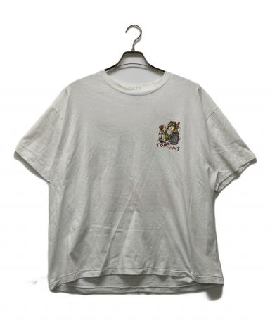 中古・古着通販】Hanes (ヘインズ) トムキャットプリントTシャツ