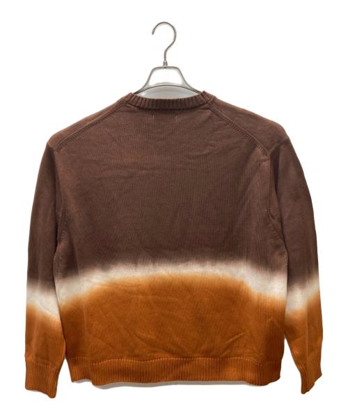 CANTATE（カンタータ）CANTATE (カンタータ) Wild Life Tailor (ワイルドライフテイラー) 別注first pick suvin gold tie-dye knit ブラウンの古着・服飾アイテム