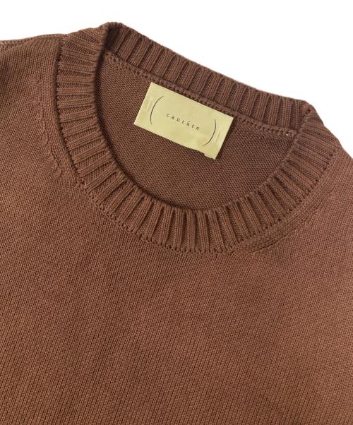 CANTATE（カンタータ）CANTATE (カンタータ) Wild Life Tailor (ワイルドライフテイラー) 別注first pick suvin gold tie-dye knit ブラウンの古着・服飾アイテム