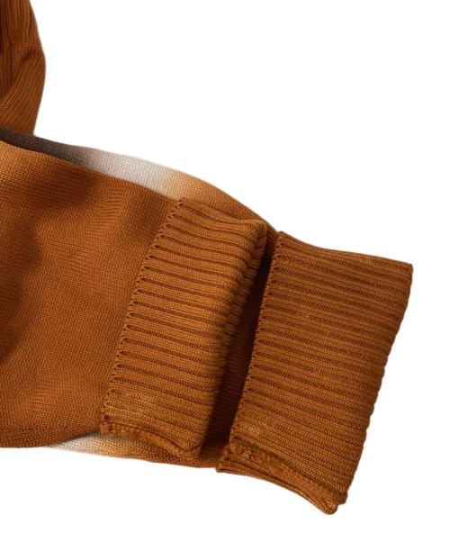 CANTATE（カンタータ）CANTATE (カンタータ) Wild Life Tailor (ワイルドライフテイラー) 別注first pick suvin gold tie-dye knit ブラウンの古着・服飾アイテム