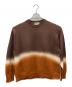 CANTATE（カンタータ）の古着「別注first pick suvin gold tie-dye knit」｜ブラウン