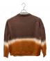 CANTATE (カンタータ) Wild Life Tailor (ワイルドライフテイラー) 別注first pick suvin gold tie-dye knit ブラウン：14000円