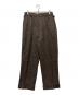 A.PRESSE（アプレッセ）の古着「Tweed Two Tack Trousers」｜ブラウン