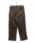 A.PRESSE (アプレッセ) Tweed Two Tack Trousers ブラウン サイズ:1：28000円