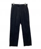 A.PRESSEアプレッセ）の古着「Wide Tapered Trousers」｜ネイビー