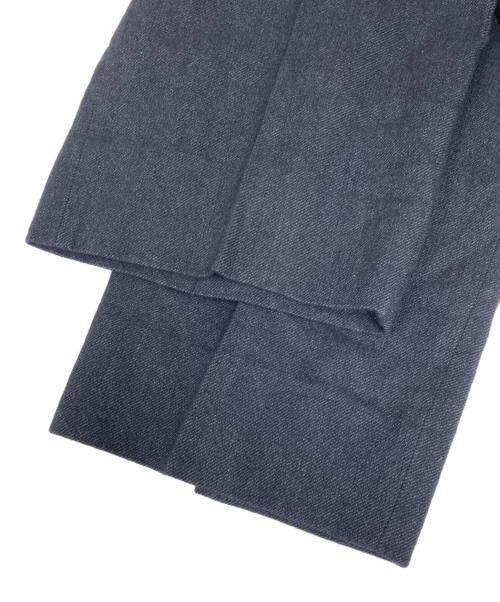 A.PRESSE（アプレッセ）A.PRESSE (アプレッセ) Wide Tapered Trousers ネイビー サイズ:３の古着・服飾アイテム