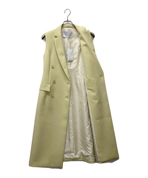 BEATING HEART（ビーティングハート）BEATING HEART (ビーティングハート) ロングジレ ライトグリーン サイズ:1の古着・服飾アイテム