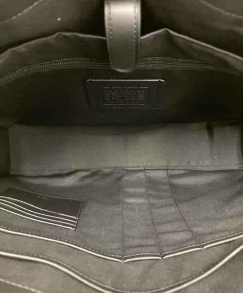 COACH（コーチ）COACH (コーチ) グラハム ジップ ブリーフ/ビジネストートバッグ ブラックの古着・服飾アイテム