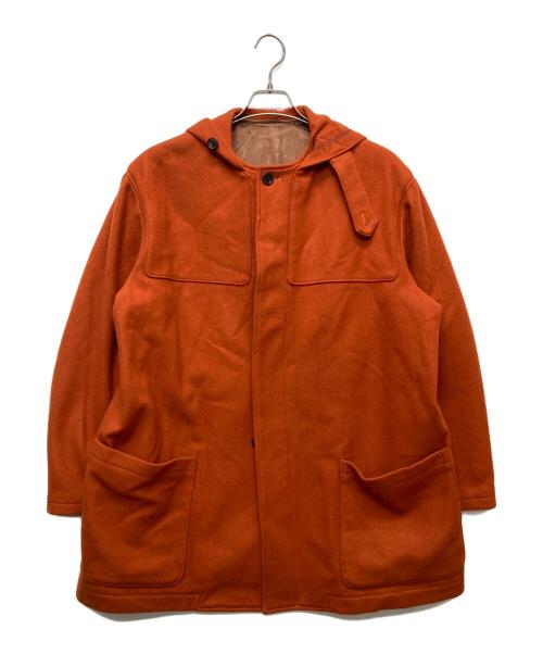 Y's for men（ワイズフォーメン）Y'S for men (ワイズフォーメン) ウールフーデッドコート オレンジ サイズ:-の古着・服飾アイテム