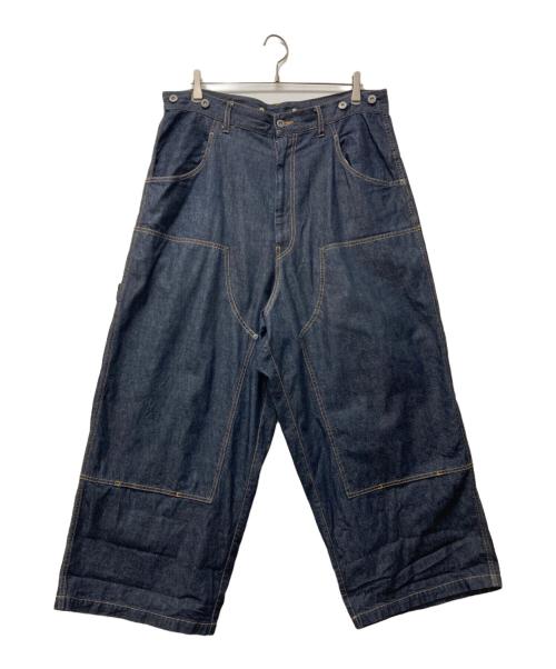 s’yte（サイト）s’yte (サイト) ダブルニーペインターデニムパンツ インディゴ サイズ:SIZE3の古着・服飾アイテム