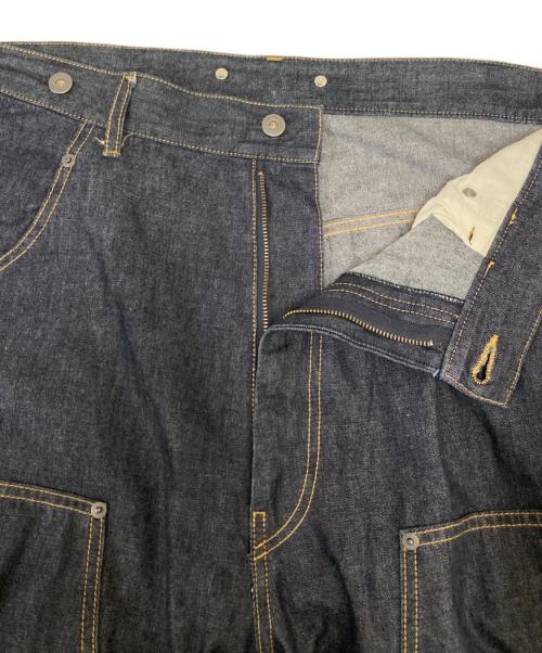 s’yte（サイト）s’yte (サイト) ダブルニーペインターデニムパンツ インディゴ サイズ:SIZE3の古着・服飾アイテム