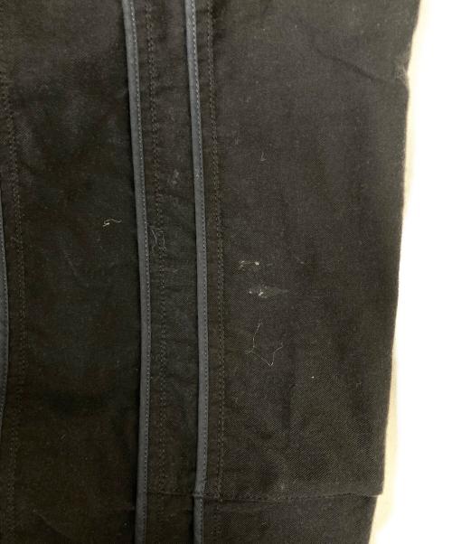 Yohji Yamamoto pour homme（ヨウジヤマモト プールオム）Yohji Yamamoto pour homme (ヨウジヤマモト プールオム) コットンパイピングサルエルロングパンツ ブラック サイズ:SIZE5の古着・服飾アイテム