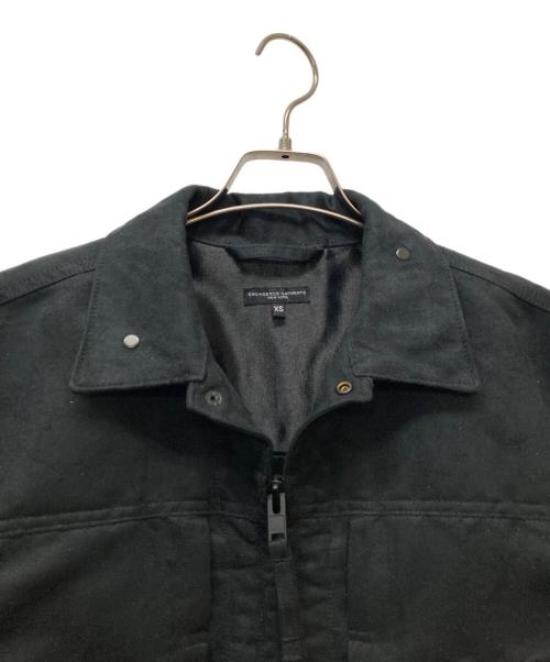 Engineered Garments（エンジニアドガーメンツ）Engineered Garments (エンジニアードガーメンツ) TRUCKER JACKET FAKE SUEDE ブラック サイズ:XSの古着・服飾アイテム