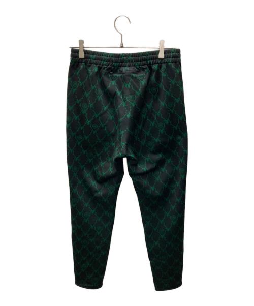 South2 West8（サウスツー ウエストエイト）South2 West8 (サウスツー ウエストエイト) トラックパンツ ブラック×グリーン サイズ:Sの古着・服飾アイテム