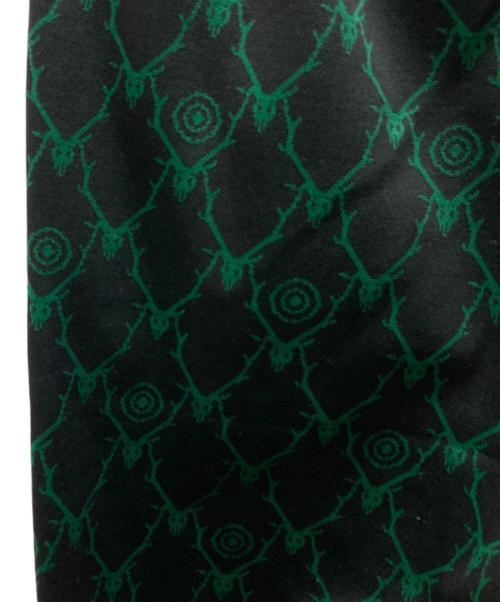 South2 West8（サウスツー ウエストエイト）South2 West8 (サウスツー ウエストエイト) トラックパンツ ブラック×グリーン サイズ:Sの古着・服飾アイテム