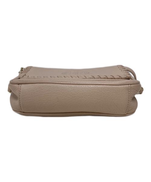 TORY BURCH（トリーバーチ）TORY BURCH (トリーバーチ) チェーンショルダーバッグ ベージュの古着・服飾アイテム