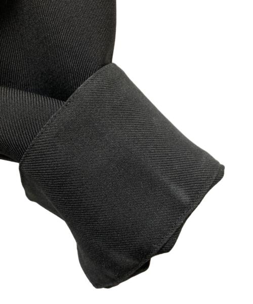 JIL SANDER（ジルサンダー）JIL SANDER (ジルサンダー) ZIP OVERSHIRT JACKET/ウールジップアップシャツジャケット ブラック サイズ:44の古着・服飾アイテム