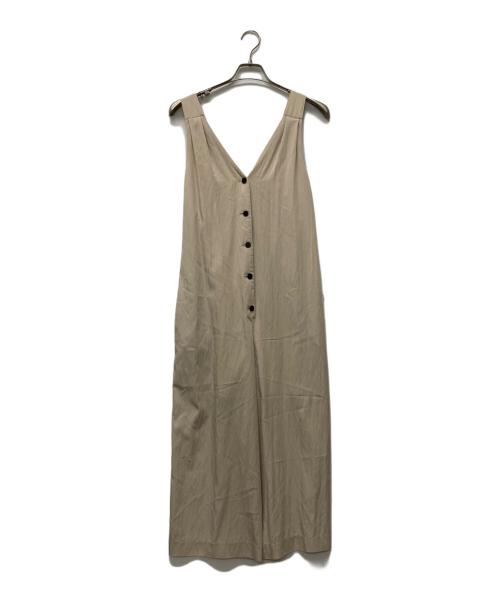 COLUMN（コラム）COLUMN (コラム) Layered dress overalls ベージュ サイズ:SIZE36の古着・服飾アイテム