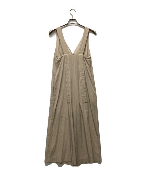 COLUMN（コラム）COLUMN (コラム) Layered dress overalls ベージュ サイズ:SIZE36の古着・服飾アイテム