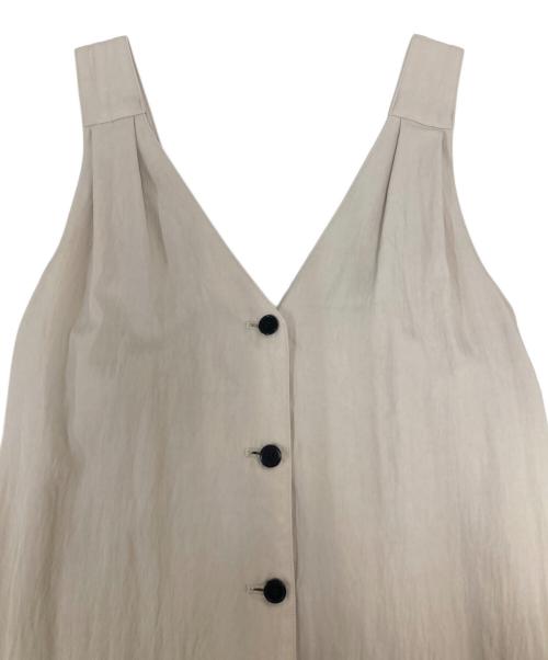 COLUMN（コラム）COLUMN (コラム) Layered dress overalls ベージュ サイズ:SIZE36の古着・服飾アイテム